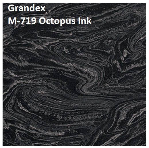 Акриловый камень Grandex M-719 Octopus Ink